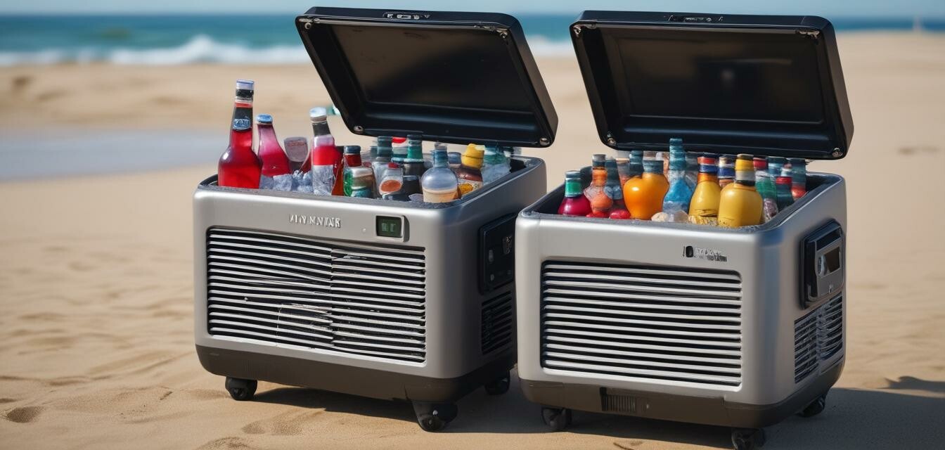 Luxury tailgate motorized cooler